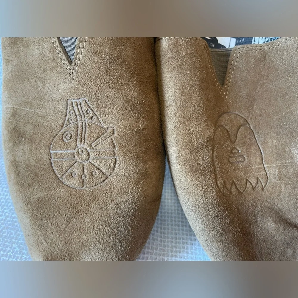 Toms Men's Star Wars Brown Suede Slip-On Loafers